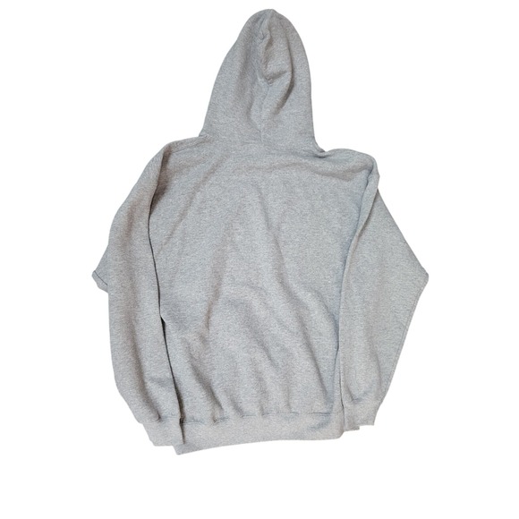 Gildan Gray Gaming Hoodie Can't Hear You I'm Gaming Pullover Sweatshirt - Picture 2 of 6